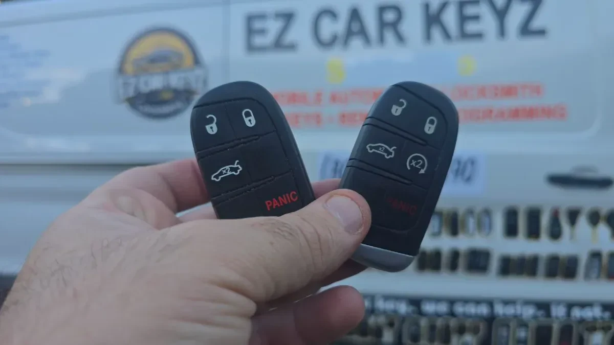 2017 Jeep Patriot key made with no spare by EZ Car Keyz Oceanside CA