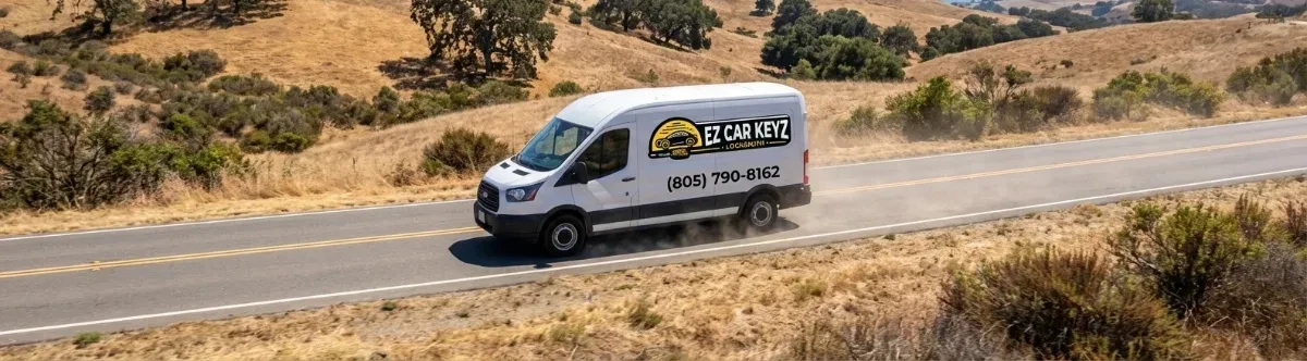 EZ Car Keyz mobile locksmith van