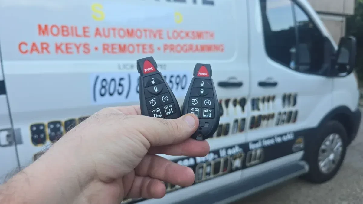 Quick turnaround 2018 Jeep Wrangler car key by EZ Car Keyz in Encinitas CA