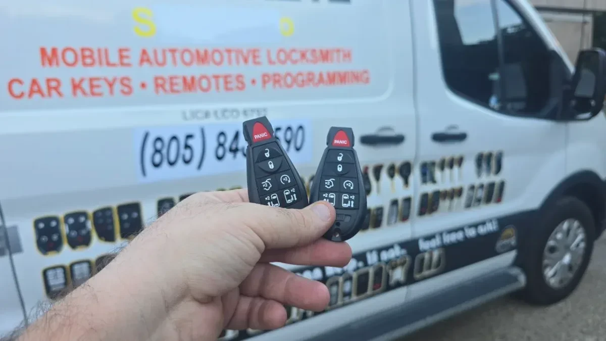 Quick turnaround 2024 Jeep Wrangler car key by EZ Car Keyz in Encinitas CA