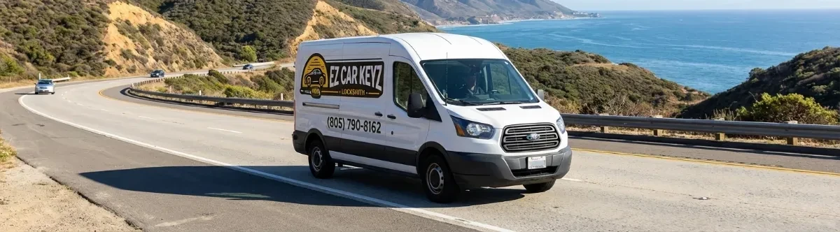 EZ Car Keyz mobile locksmith van