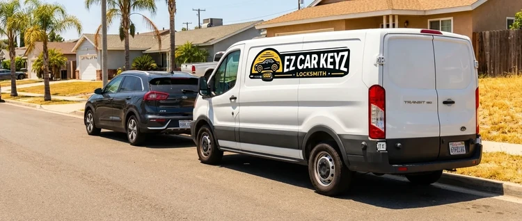 Kia Niro mobile car key service by EZ Car Keyz in San Diego County