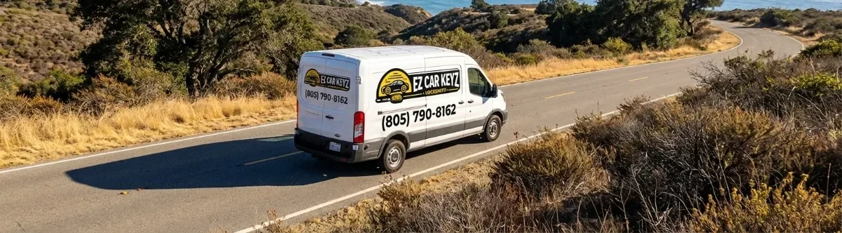 EZ Car Keyz mobile locksmith van