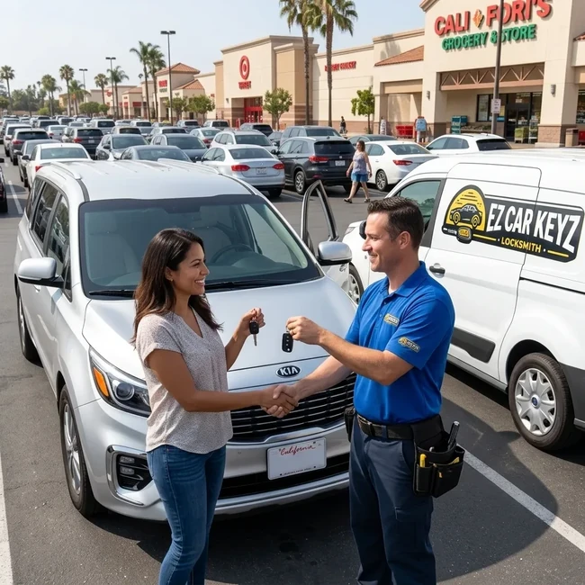 Kia Sedona key replacement in San Diego County