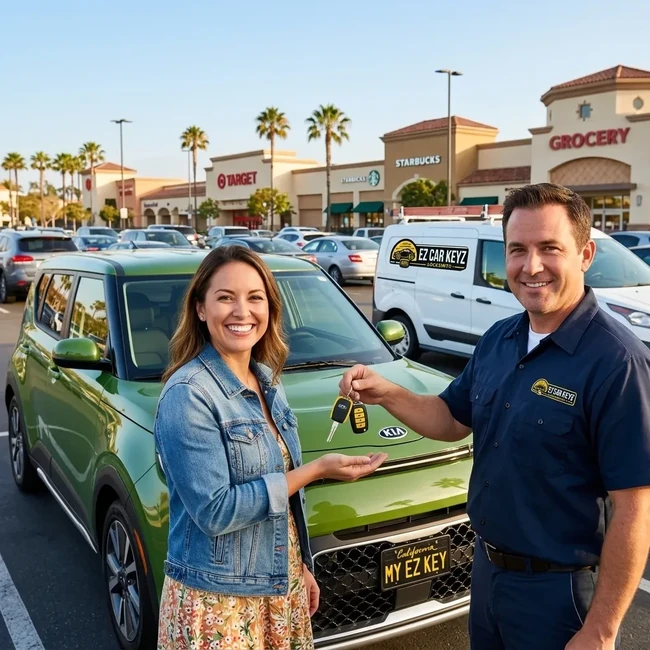 Kia Soul key replacement in San Diego County