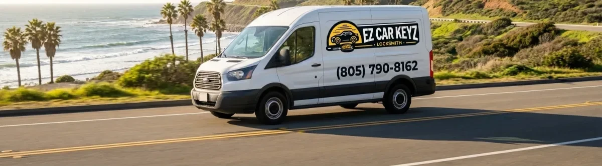 EZ Car Keyz mobile locksmith van