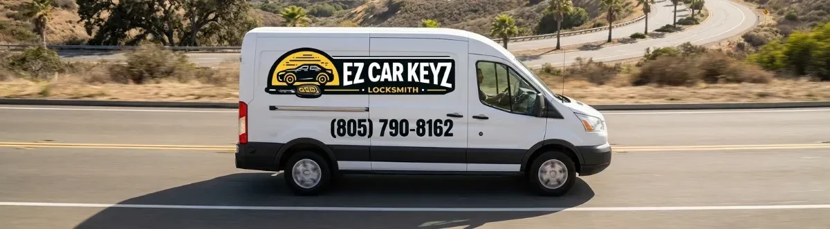 EZ Car Keyz mobile locksmith van