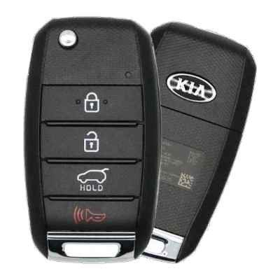 2016 Kia Sportage Remote Flip Key TQ8-RKE-4F27