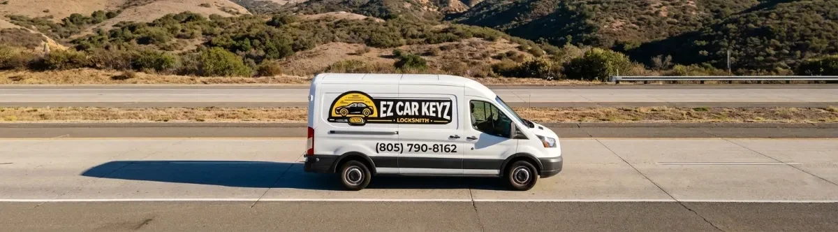 EZ Car Keyz mobile locksmith van