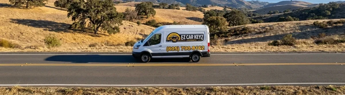 EZ Car Keyz mobile locksmith van