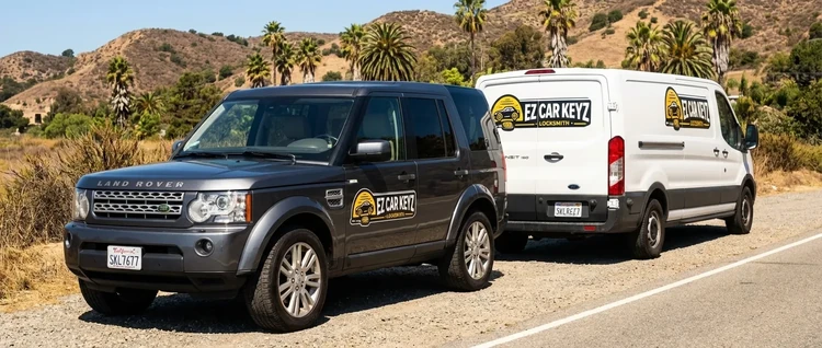 Land Rover Discovery mobile car key service by EZ Car Keyz in San Diego County