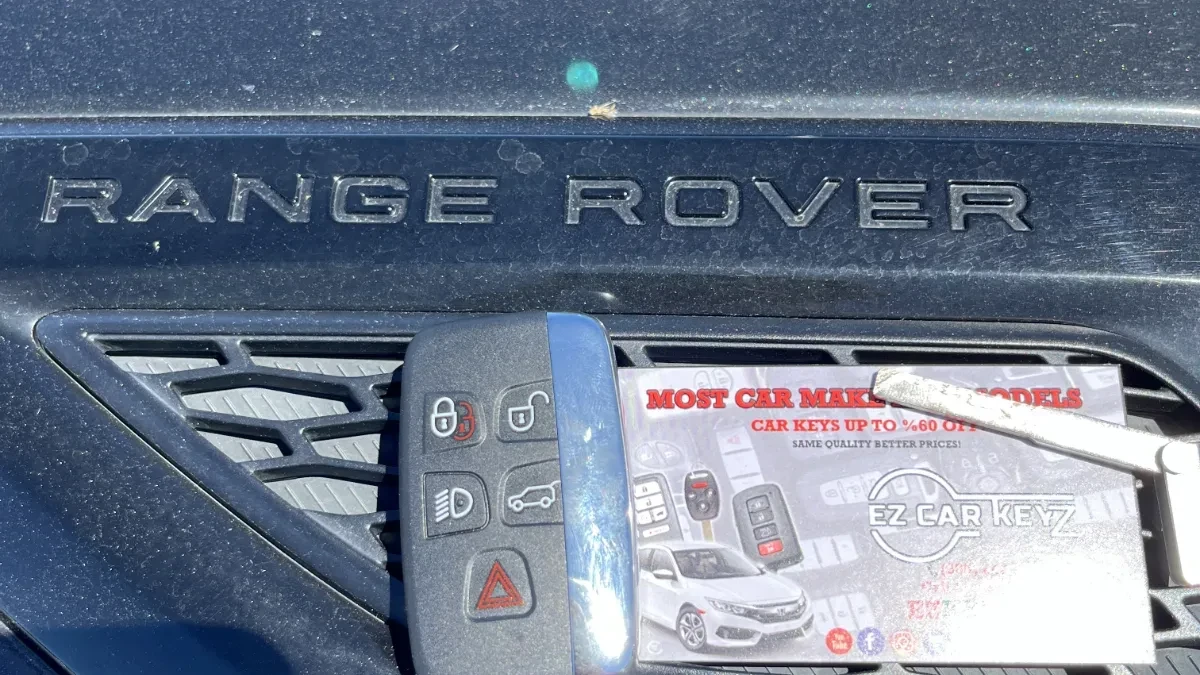 2008 Land Rover LR2 key replacement at half the dealer price in National City CA