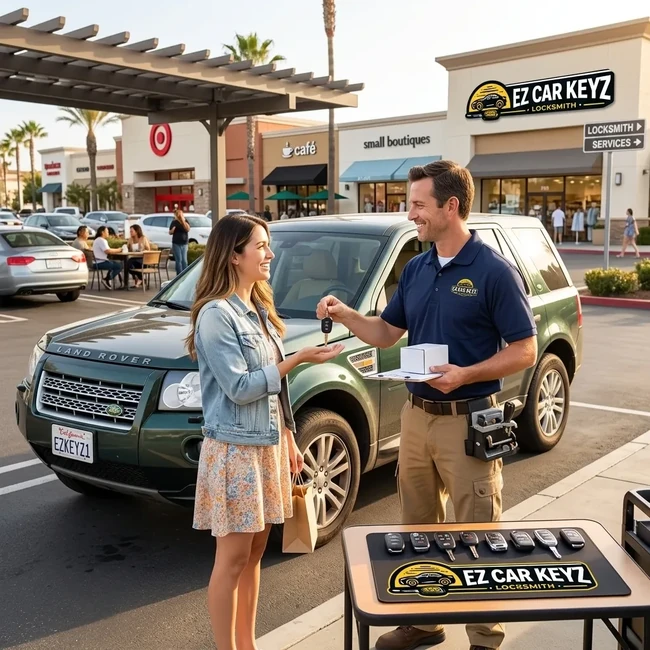 Land Rover Lr2 key replacement in San Diego County