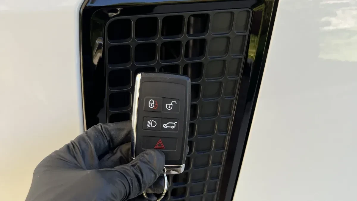 2007 Land Rover LR3 key replaced in your driveway in Poway CA
