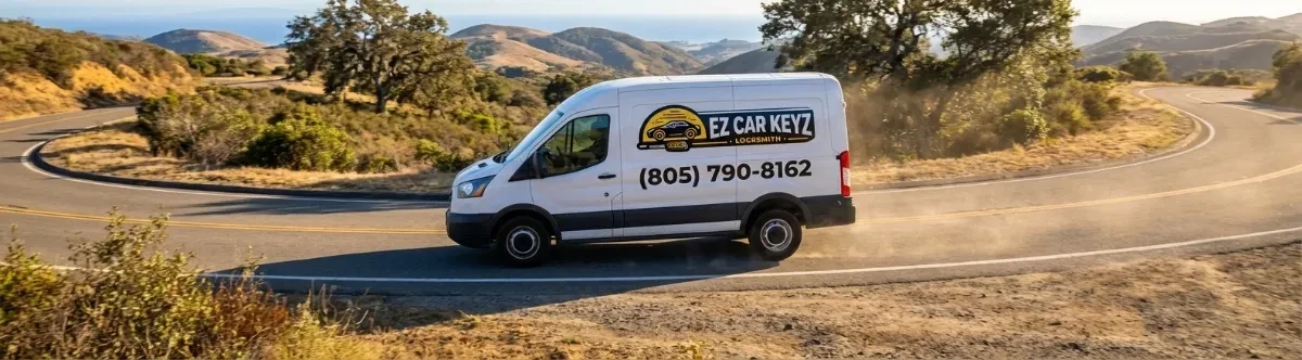 EZ Car Keyz mobile locksmith van