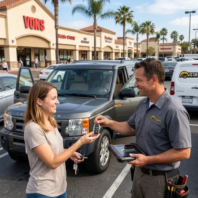 Land Rover Lr3 key replacement in San Diego County