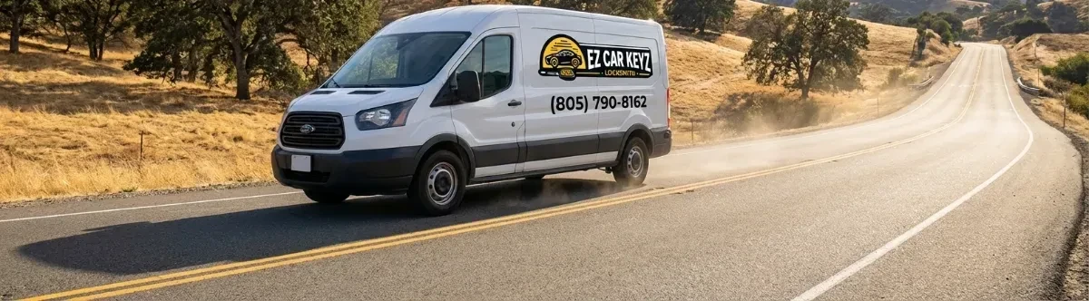 EZ Car Keyz mobile locksmith van