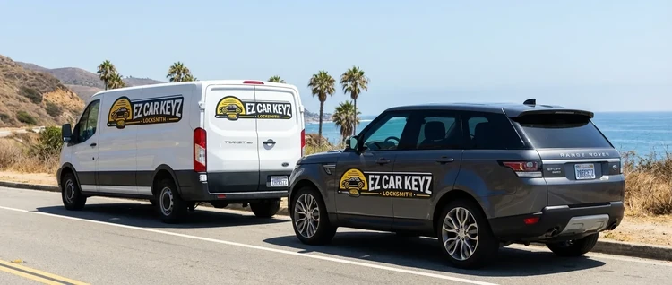 Land Rover Range Rover Sport mobile car key service by EZ Car Keyz in San Diego County