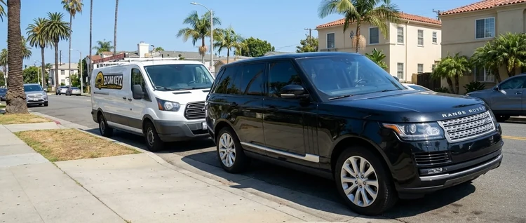 Land Rover Range Rover mobile car key service by EZ Car Keyz in San Diego County