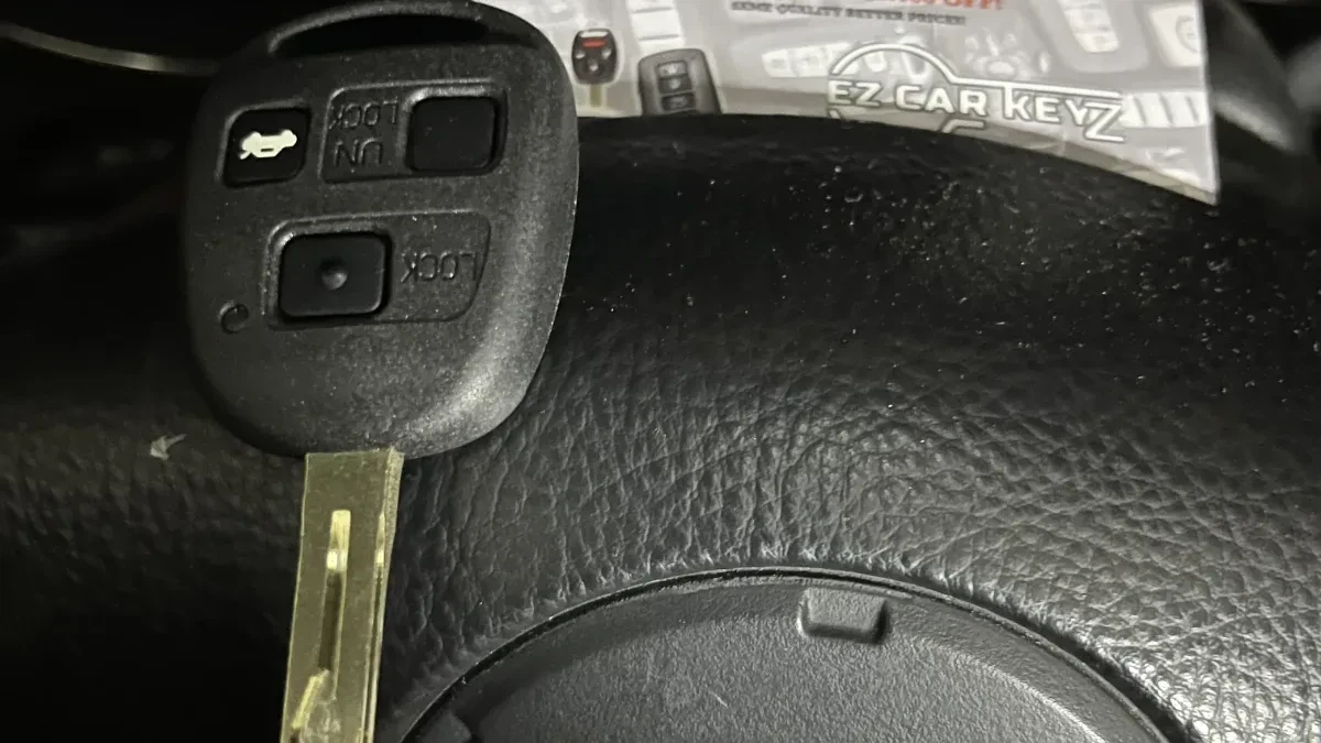 Quick turnaround 2016 Lexus CT car key by EZ Car Keyz in Carlsbad CA