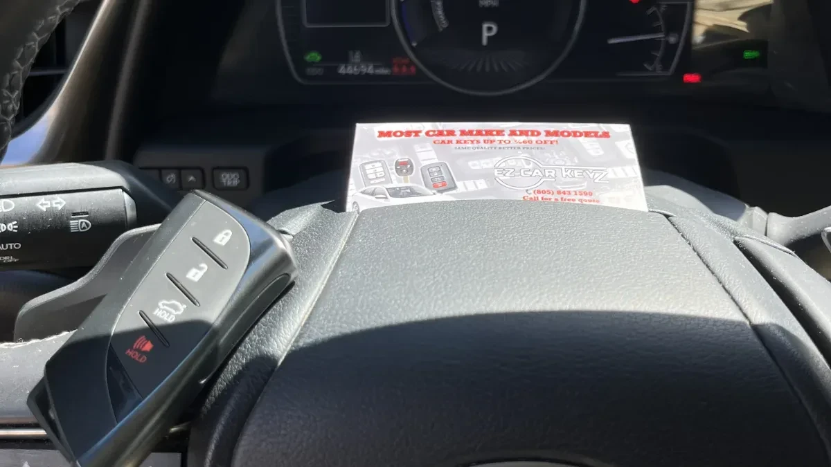 2022 Lexus ES Affordable Key Replacement - EZ Car Keyz Lemon Grove Lost 2022 Lexus ES key replacement by EZ Car Keyz in Lemon Grove CA