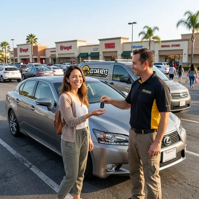 Lexus GS key replacement in San Diego County