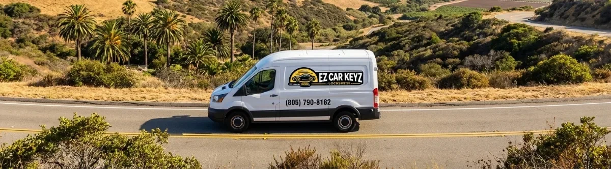EZ Car Keyz mobile locksmith van