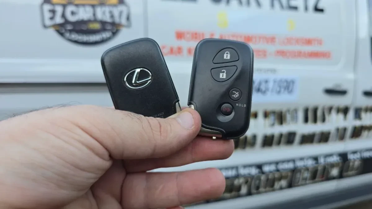 Same-day 2021 Lexus GX key replacement in La Mesa CA