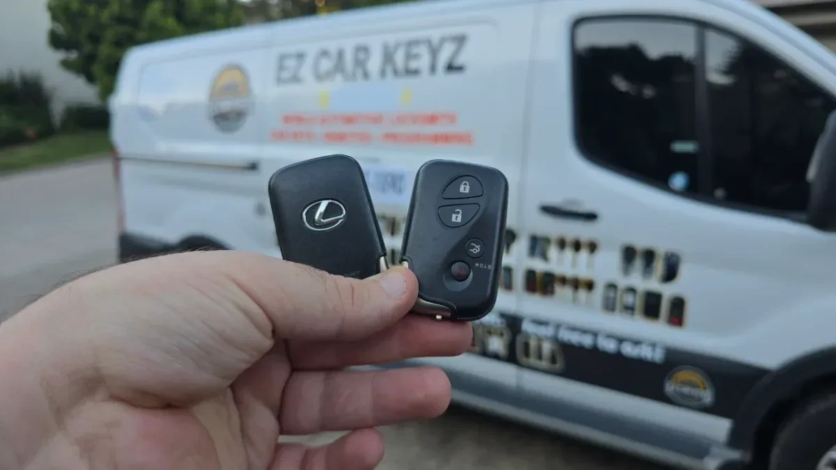 Quick turnaround 2022 Lexus GX car key by EZ Car Keyz in Imperial Beach CA