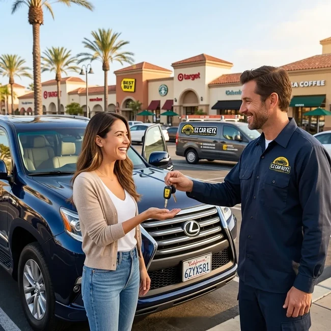 Lexus GX key replacement in San Diego County