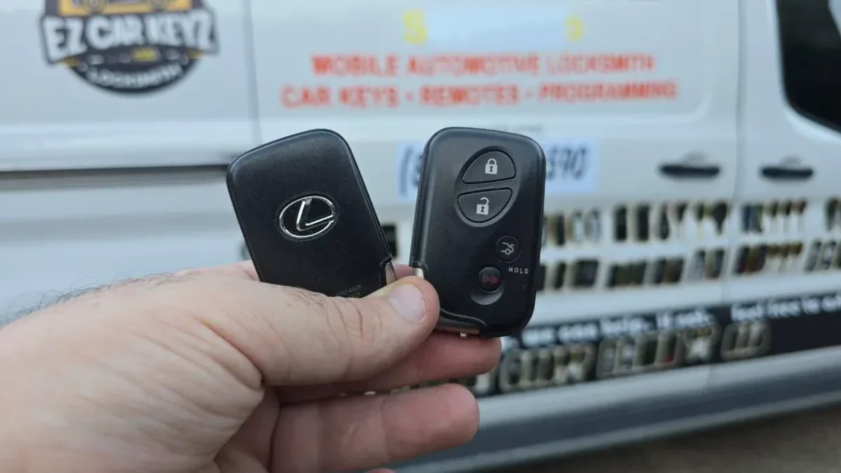 All keys lost service for 2016 Lexus IS by EZ Car Keyz Lemon Grove CA
