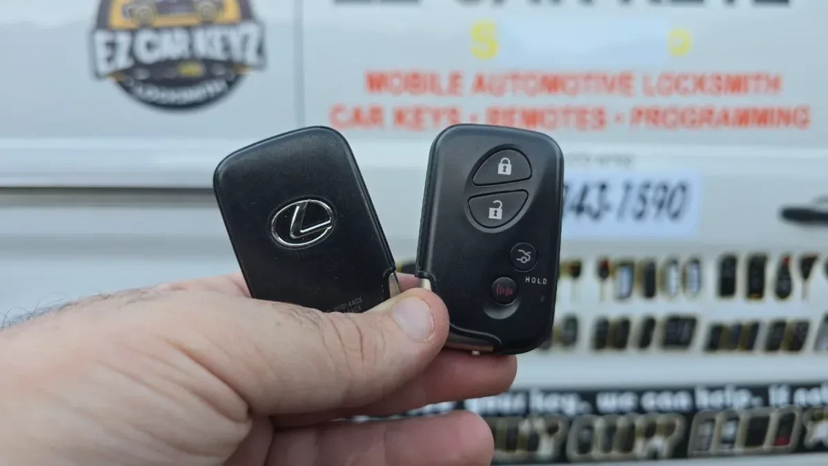 2020 Lexus IS key made with no spare by EZ Car Keyz La Mesa CA