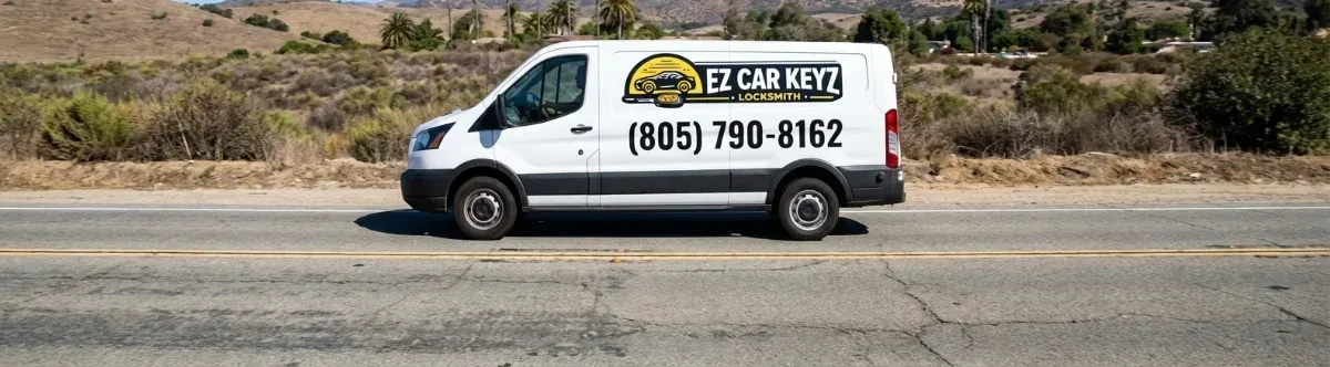 EZ Car Keyz mobile locksmith van