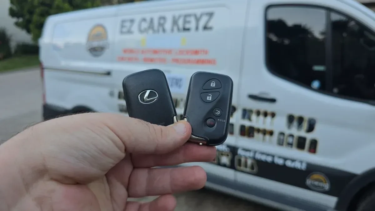 2018 Lexus LC key made with no spare by EZ Car Keyz Alpine CA