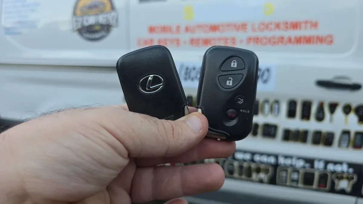 2019 Lexus LC Affordable Key Replacement - EZ Car Keyz Vista Lost 2019 Lexus LC key replacement by EZ Car Keyz in Vista CA