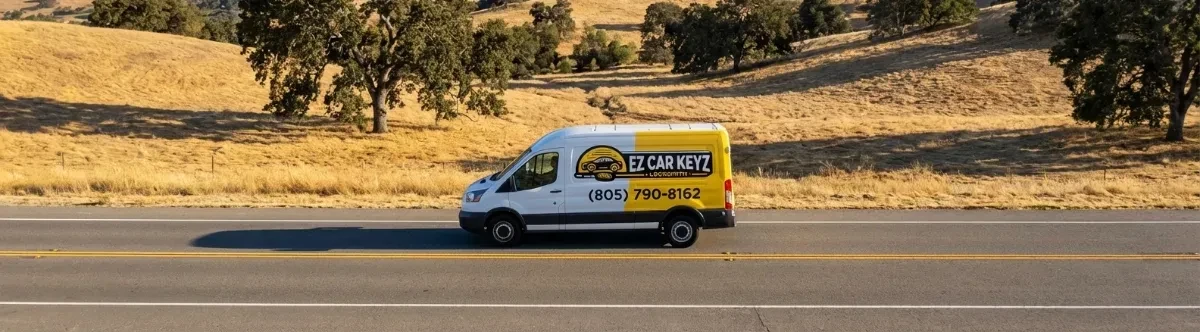 EZ Car Keyz mobile locksmith van