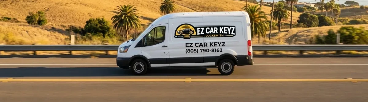 EZ Car Keyz mobile locksmith van