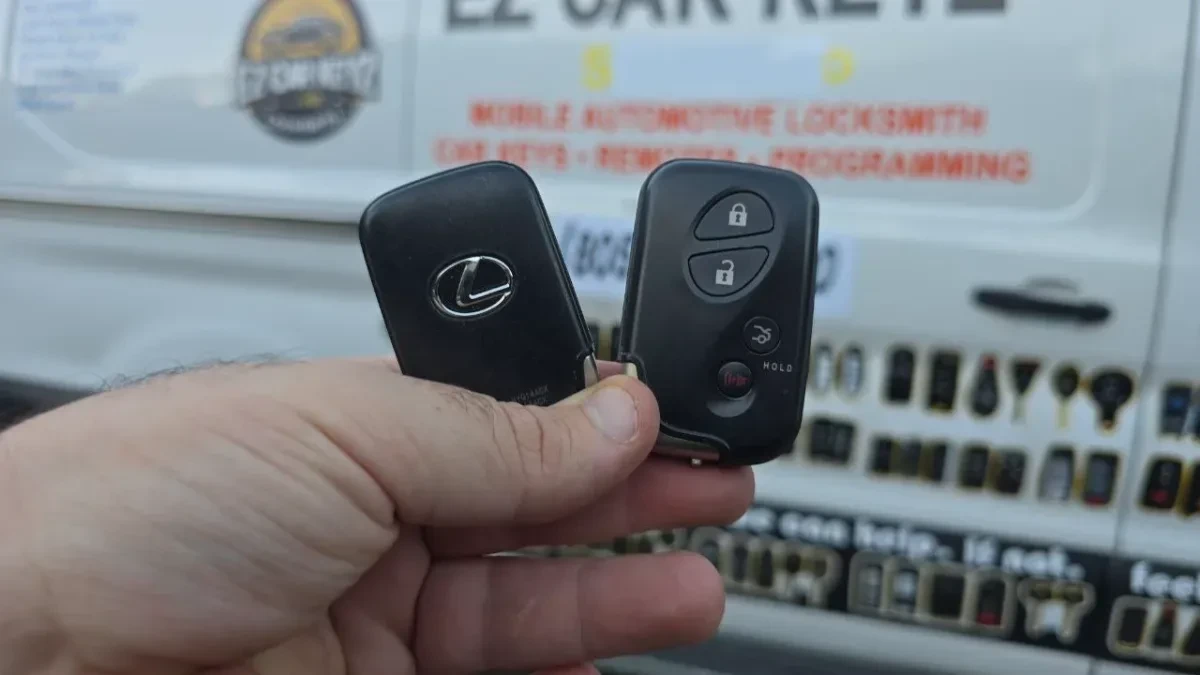 On-site 2014 Lexus LS car key programming in Imperial Beach CA