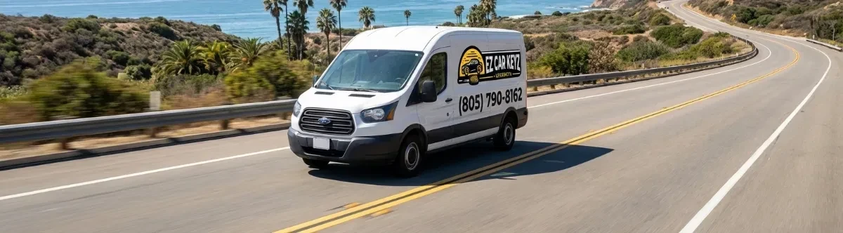 EZ Car Keyz mobile locksmith van