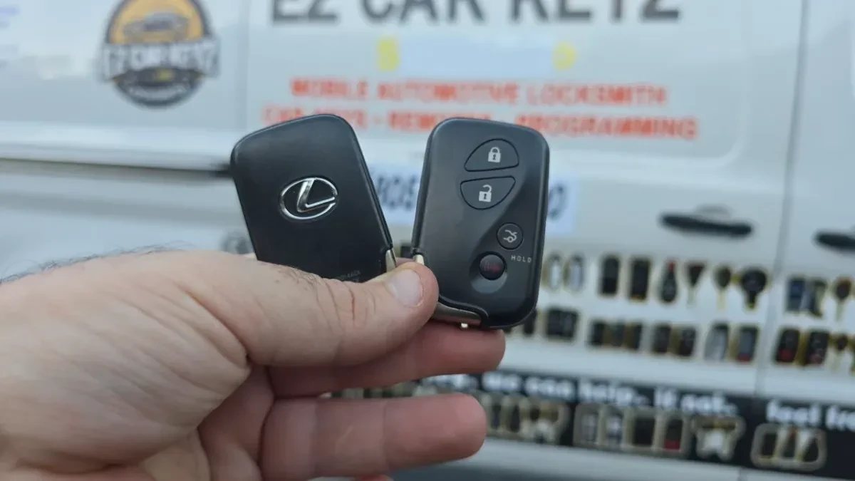 Quick turnaround 1999 Lexus LX car key by EZ Car Keyz in La Mesa CA
