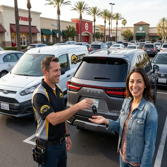 Lexus LX key replacement in San Diego County