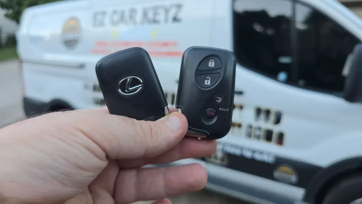 Lost 2015 Lexus NX key replacement by EZ Car Keyz in San Diego CA