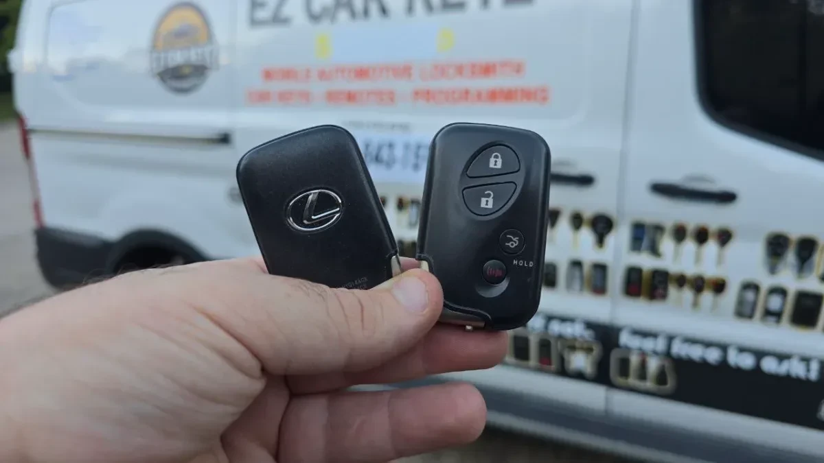 2017 Lexus NX key made with no spare by EZ Car Keyz San Ysidro CA