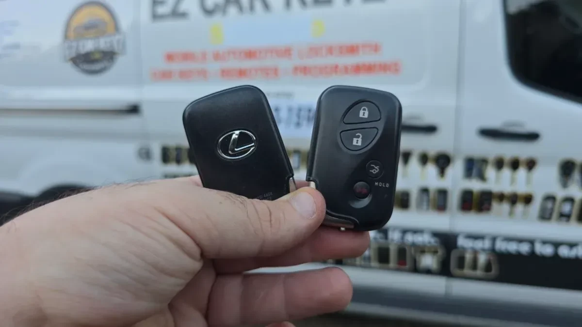 Lost 2021 Lexus NX key replacement by EZ Car Keyz in San Diego CA