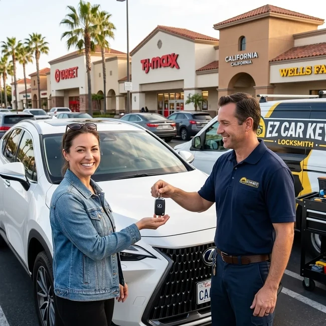 Lexus Nx key replacement in San Diego County