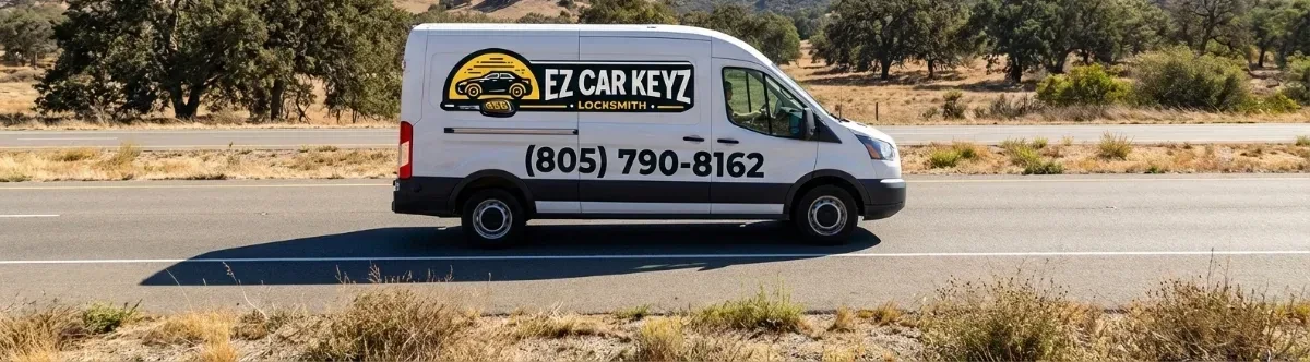 EZ Car Keyz mobile locksmith van