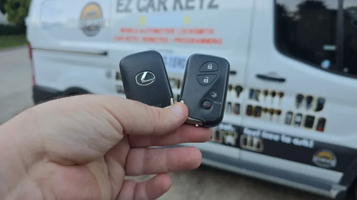 Quick turnaround 2019 Lexus RX car key by EZ Car Keyz in Solana Beach CA