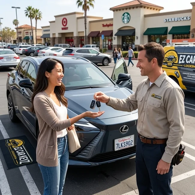 Lexus Rz key replacement in San Diego County