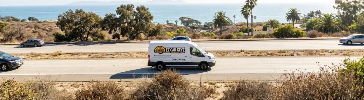 EZ Car Keyz mobile locksmith van