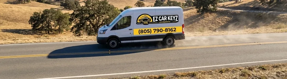 EZ Car Keyz mobile locksmith van